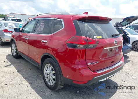 2017 Nissan Rogue Sv из США, поврежденный, VIN 5N1AT2MT7HC875254
